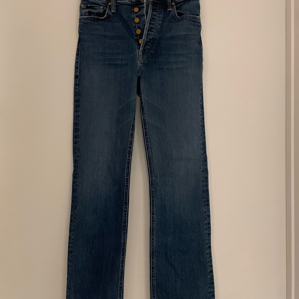 MOTHER Dark Blue Jeans